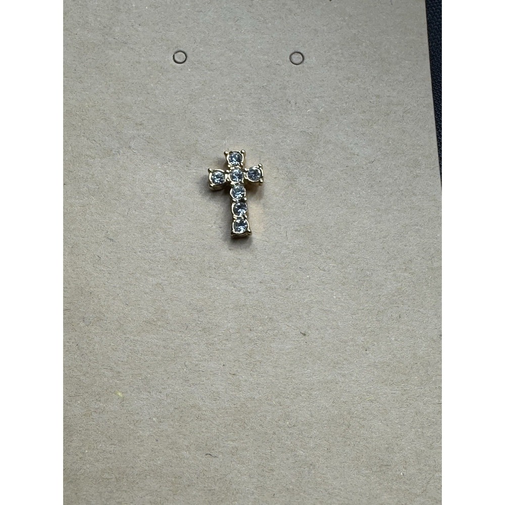 Cross CZ Charm or Pendant